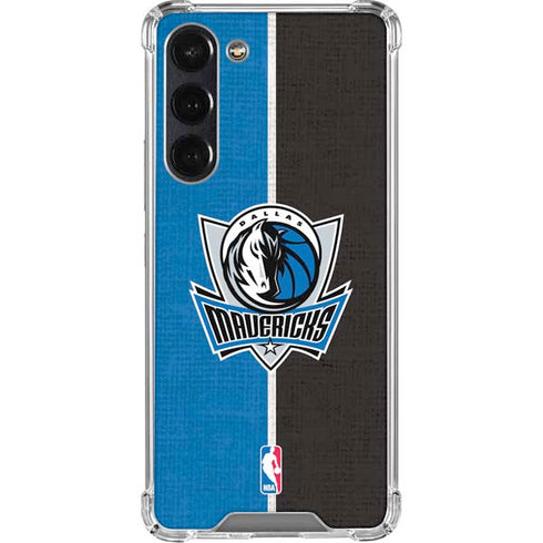 NBA Dallas Mavericks Canvas Galaxy S24 FE Clear Case